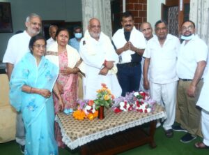 Icon of Photographs Welcome Of Honarable Vikas Gupta Ji & Other Prominent BJP Leaders 2